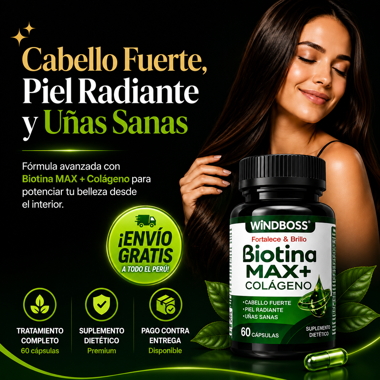 BIOTINA MAX + COLÁGENO