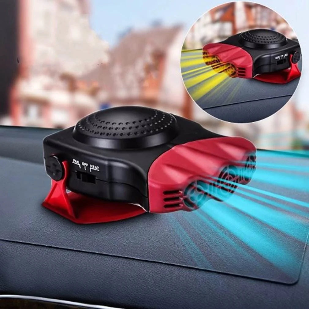 Desempañador 2 en 1 para Auto | Aire Caliente + Frío 12V